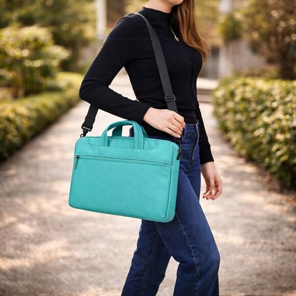 Oricsson Handbags - Laptop Sleeve Messenger Bag 11–15.6” Water Resistant Shoulder Work Travel Case